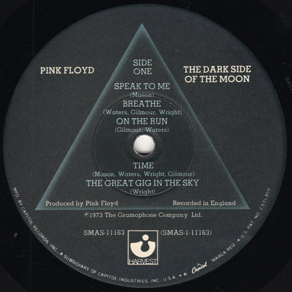 Pink Floyd : The Dark Side Of The Moon (LP, Album, Win)