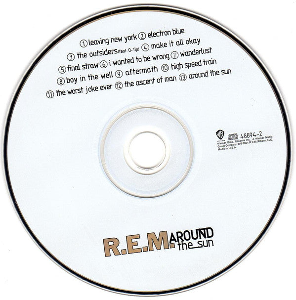 R.E.M. : Around The Sun (CD, Album, Dig)