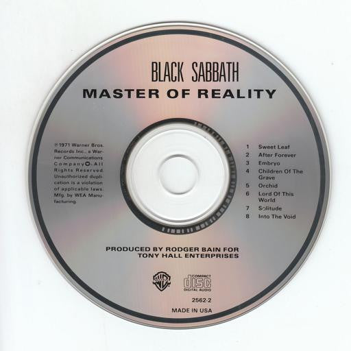 Black Sabbath : Master Of Reality (CD, Album, RE, SRC)