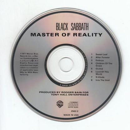 Black Sabbath : Master Of Reality (CD, Album, RE, SRC)