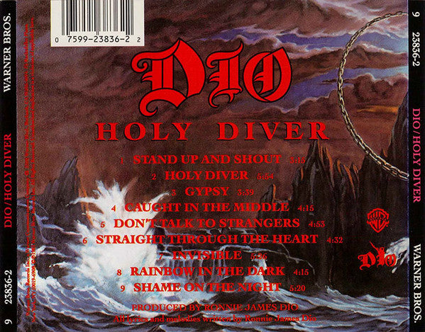 Dio (2) : Holy Diver (CD, Album, RE, RM)