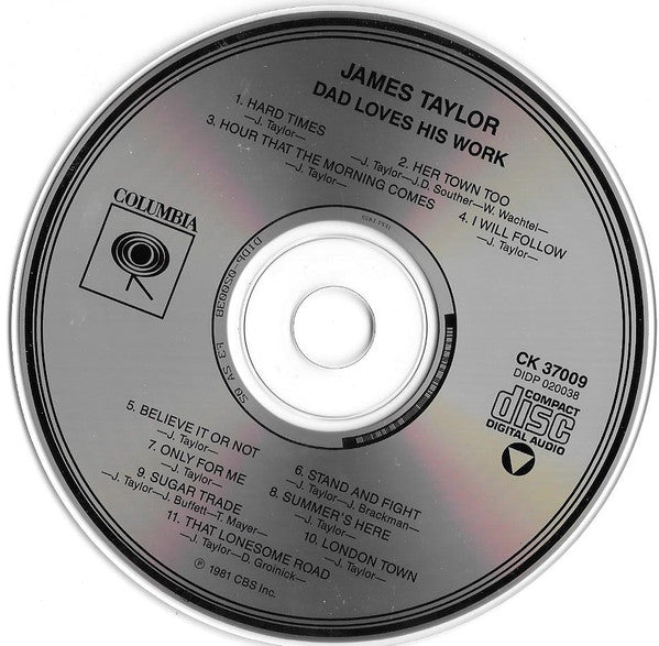 James Taylor (2) : Dad Loves His Work (CD, Album)