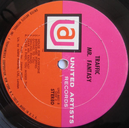 Traffic : Mr. Fantasy (LP, Album)