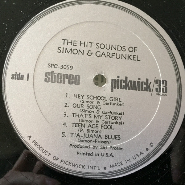 Simon & Garfunkel : Simon & Garfunkel (LP, Comp)