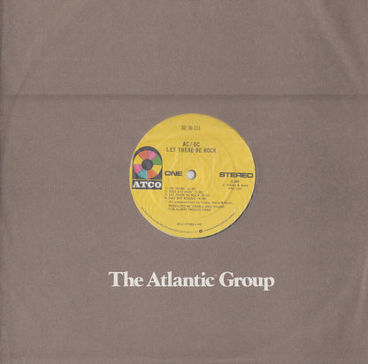 AC/DC : Let There Be Rock (LP, Album, PR )