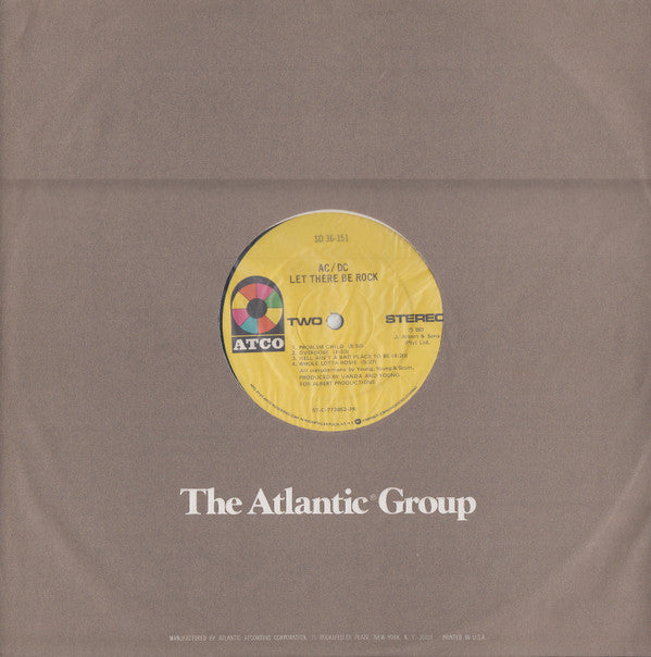 AC/DC : Let There Be Rock (LP, Album, PR )