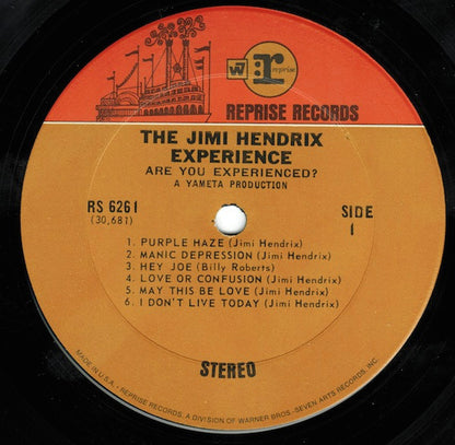 The Jimi Hendrix Experience : Are You Experienced (LP, Album, RP, Pit)