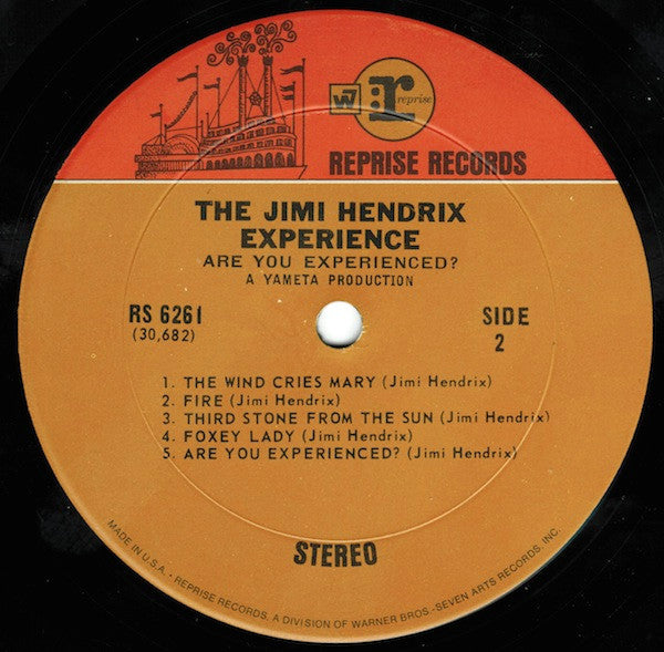 The Jimi Hendrix Experience : Are You Experienced (LP, Album, RP, Pit)