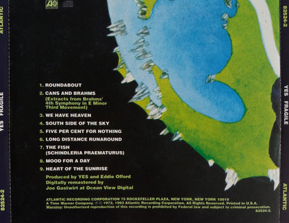 Yes : Fragile (CD + Box, Album, RE, RM, Gol)