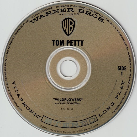 Tom Petty : Wildflowers (CD, Album)
