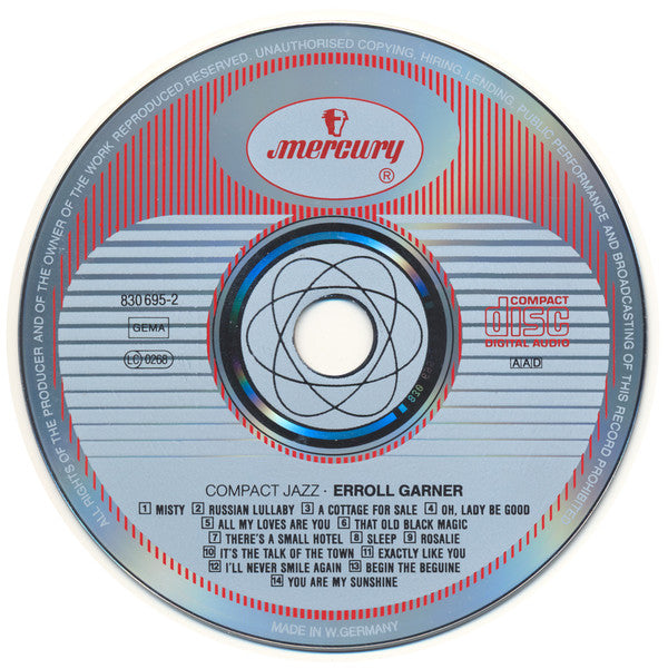 Erroll Garner : Erroll Garner (CD, Comp, RM)