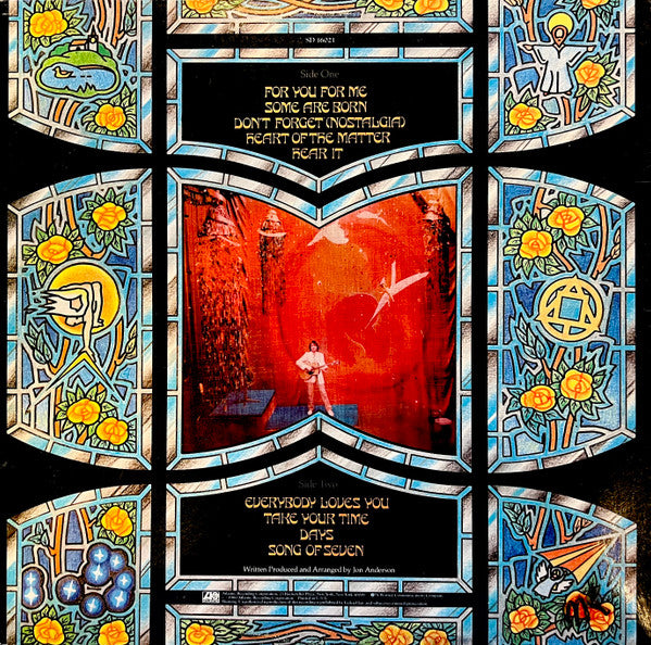 Jon Anderson : Song Of Seven (LP, Album, Promo, SP )