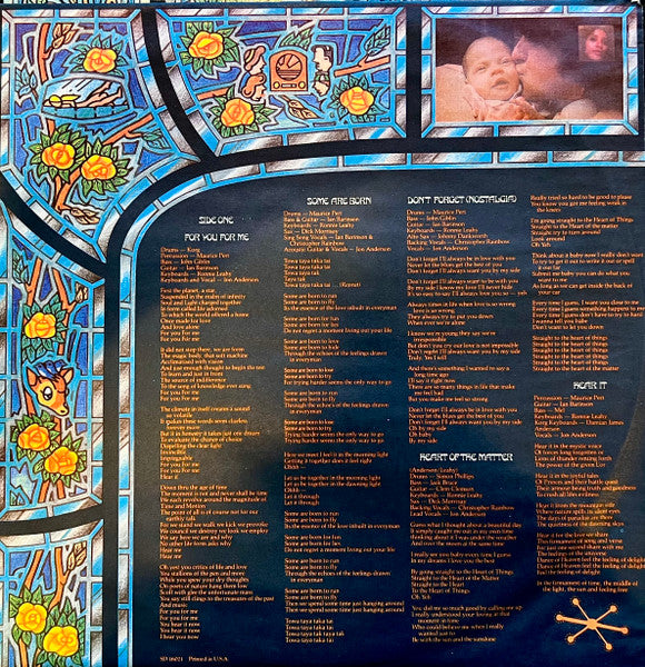 Jon Anderson : Song Of Seven (LP, Album, Promo, SP )