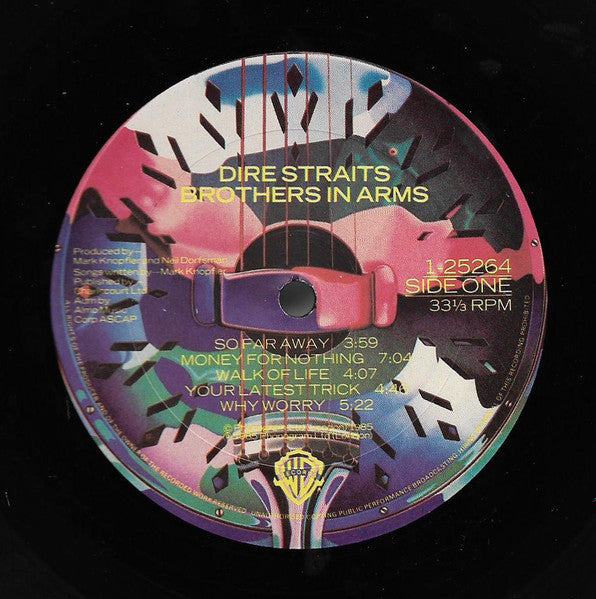 Dire Straits : Brothers In Arms (LP, Album, Club, Col)