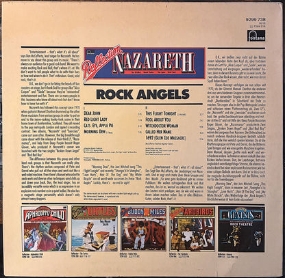 Nazareth (2) : Reflection - Rock Angels (LP, Album, Comp)