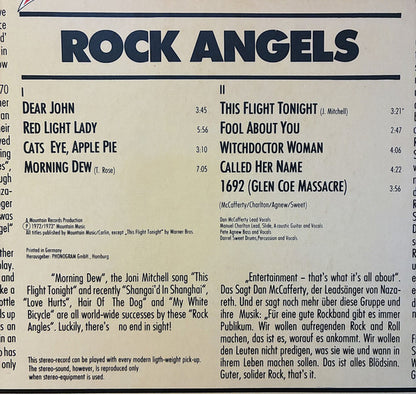 Nazareth (2) : Reflection - Rock Angels (LP, Album, Comp)