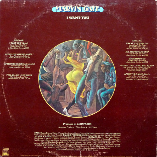 Buy Marvin Gaye : I Want You (LP, Album, Mon) Online for a great