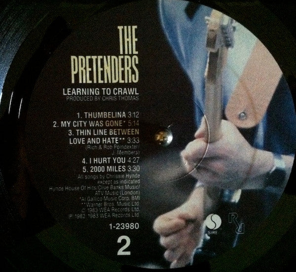 The Pretenders : Learning To Crawl (LP, Album, Win)