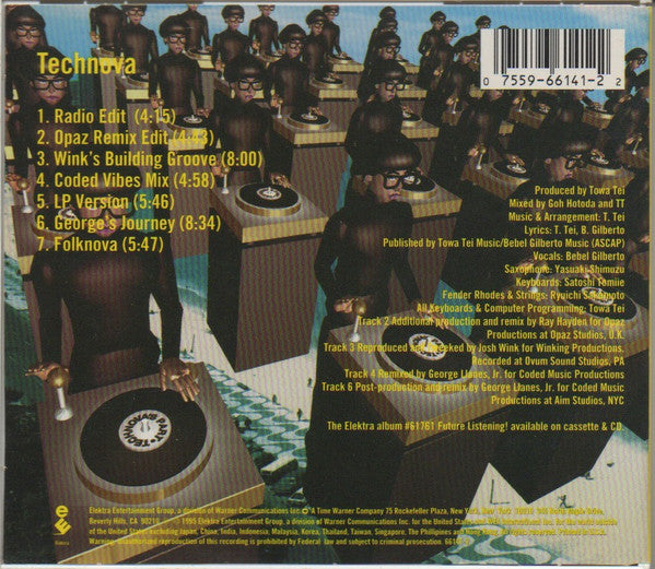 Towa Tei : Technova (CD, Maxi)