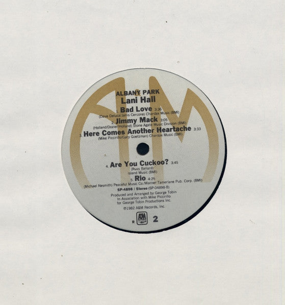 Lani Hall : Albany Park (LP, Album, Ind)