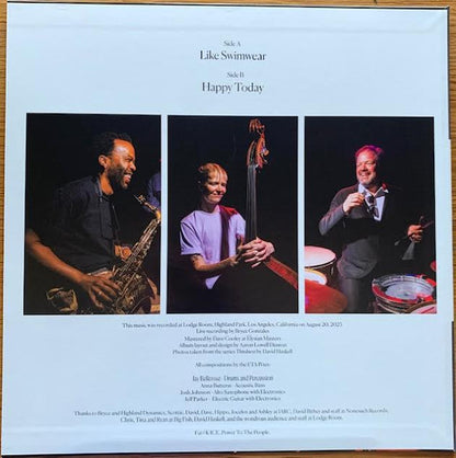 Jeff Parker ETA IVtet : Happy Today (LP, Album)