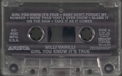 Milli Vanilli : Girl You Know It's True (Cass, Album, Dol)