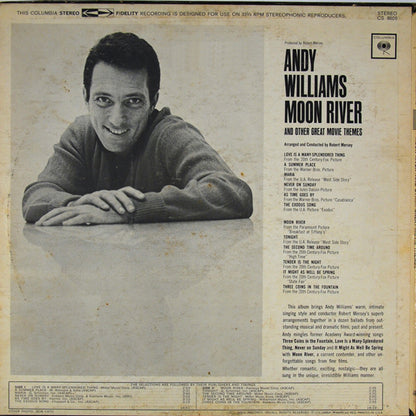 Andy Williams : Moon River And Other Great Movie Themes (LP, Album)