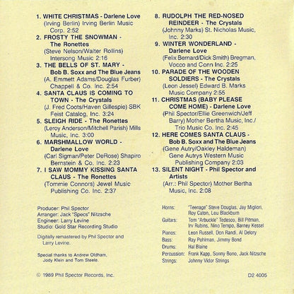 Various : A Christmas Gift For You From Phil Spector (CD, Album, Mono, RE)