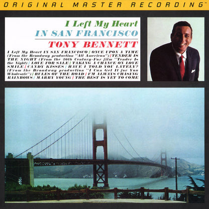 Tony Bennett : I Left My Heart In San Francisco (LP, Album, Ltd, Num, RE, RM, 180)