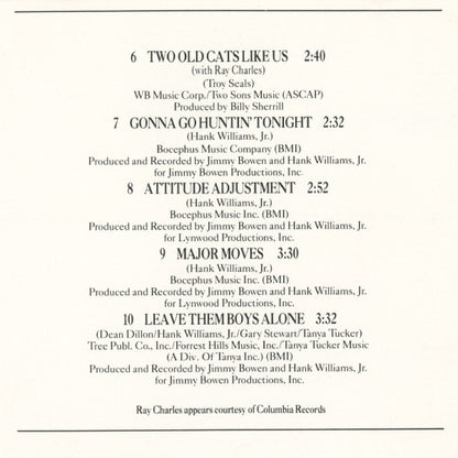 Hank Williams Jr. : Greatest Hits Volume 2 (CD, Comp)