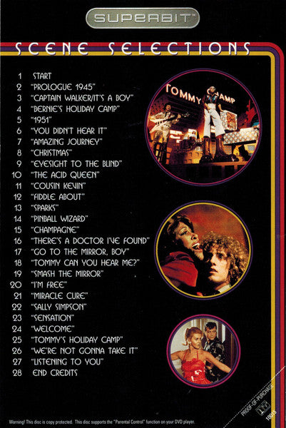 Various, The Who : Tommy The Movie (DVD-V, RE, Multichannel, Dol)