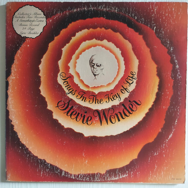 Stevie Wonder : Songs In The Key Of Life (2xLP, Ter + 7", EP + Album, Gat)