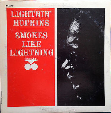 Lightnin' Hopkins : Smokes Like Lightning (LP, Album, Mono)