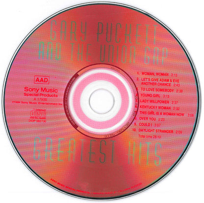Gary Puckett & The Union Gap : Greatest Hits (CD, Comp, RP)