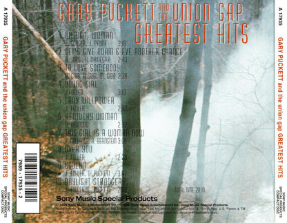Gary Puckett & The Union Gap : Greatest Hits (CD, Comp, RP)