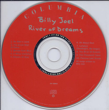 Billy Joel : River Of Dreams (CD, Album, Pit)