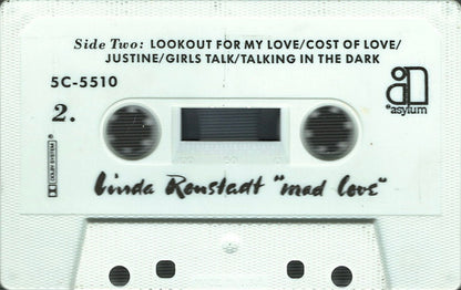 Linda Ronstadt : Mad Love (Cass, Album)