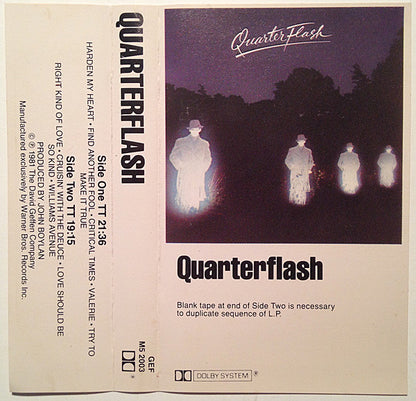 Quarterflash : Quarterflash (Cass, Album)