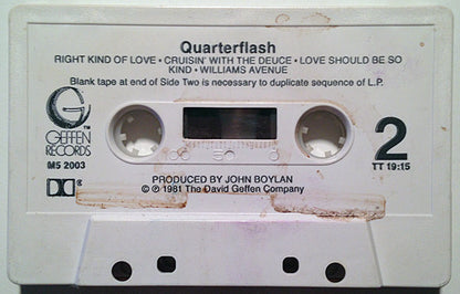 Quarterflash : Quarterflash (Cass, Album)