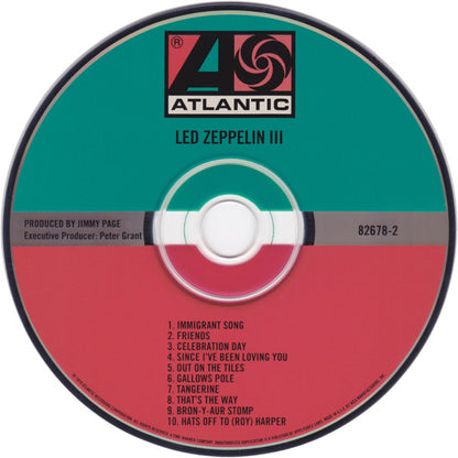 Led Zeppelin : Led Zeppelin III (CD, Album, RE, RM, Wea)