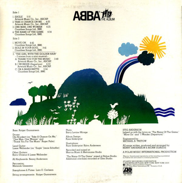 ABBA : The Album (LP, Album, MO)