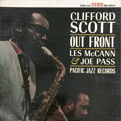 Clifford Scott : Out Front! (LP, Album, BLU)