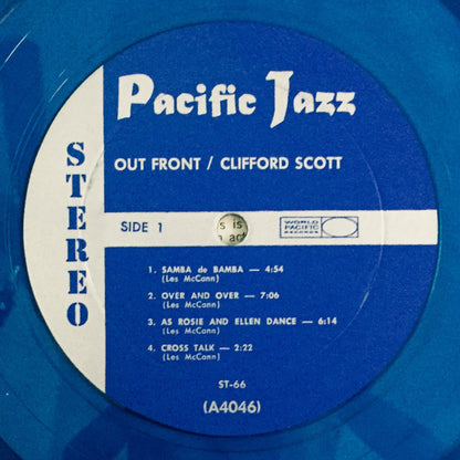 Clifford Scott : Out Front! (LP, Album, BLU)