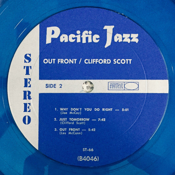 Clifford Scott : Out Front! (LP, Album, BLU)