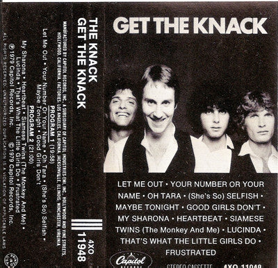 The Knack (3) : Get The Knack (Cass, Album, 99,)