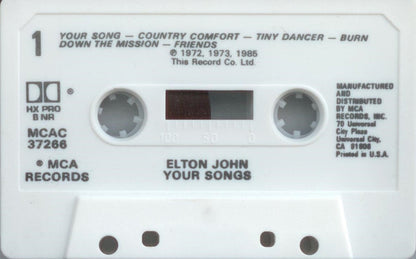 Elton John : Your Songs (Cass, Album, Comp, Dol)