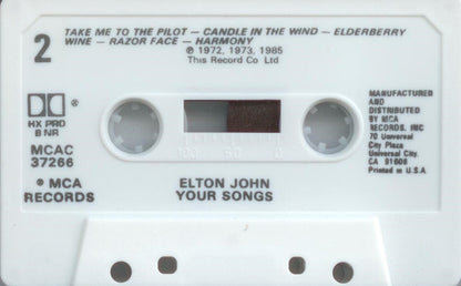 Elton John : Your Songs (Cass, Album, Comp, Dol)