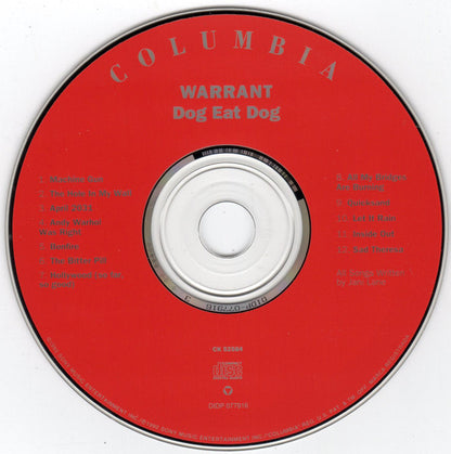 Warrant : Dog Eat Dog (CD, Album)