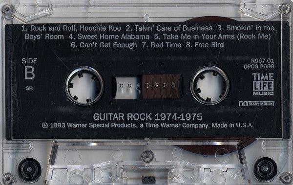 Various : Guitar Rock 1974-1975 (Cass, Comp, Dol)