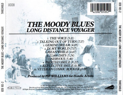 The Moody Blues : Long Distance Voyager (CD, Album, RE, Son)